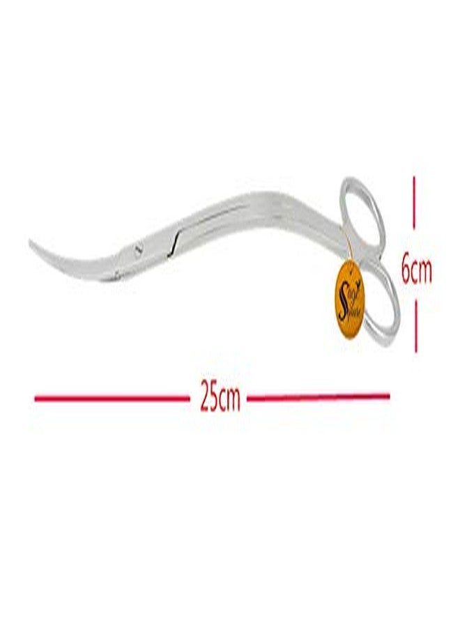 سايج سكوير مقص ملقط حوض السمك Sage Square - أداة ممتازة من الفولاذ المقاوم للصدأ لتنسيق أحواض السمك والعناية بها | مقص Wave Curve، ملقط تنسيق، تقليم النباتات، وضع النباتات المائية - Image 3